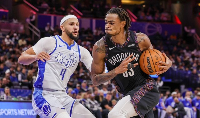 贝恩23分班凯罗22分 萨格斯三双魔术胜篮网