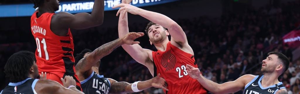 克林根23+18霍勒迪31+9 杨翰森2分开拓者胜爵士